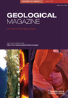 GEOLOGICAL MAGAZINE雜志封面